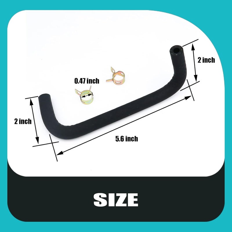 Bopurtotly 791874 Fuel Line With clamps Compatible with Model 693401 - Image 2